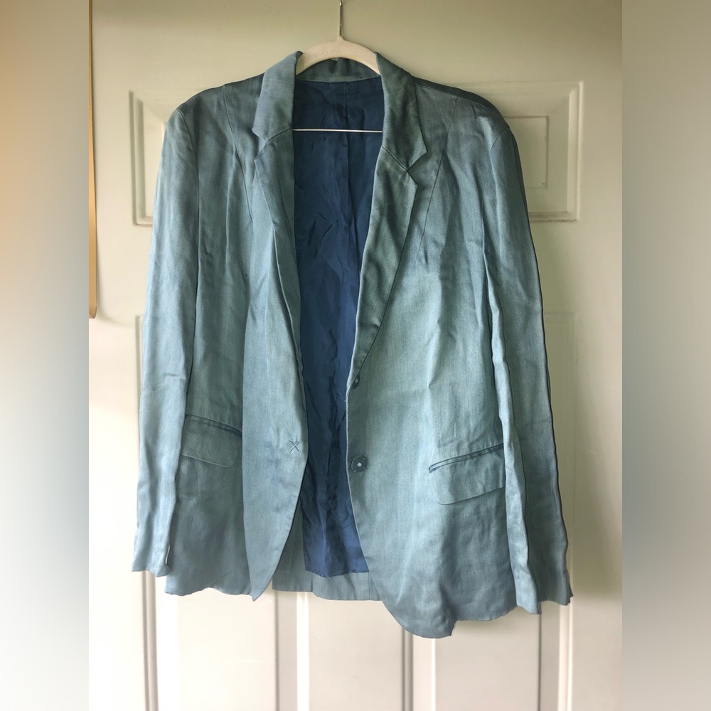 Le Ciel Bleu blue jacket size 40